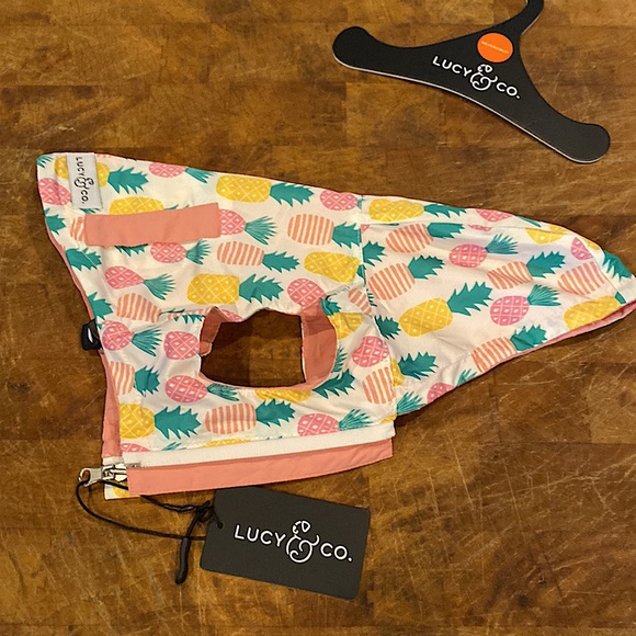 Lucy & co Pet Reversible ☔️ Raincoat - Picture 7 of 15